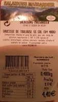 Saucisses de Toulouse