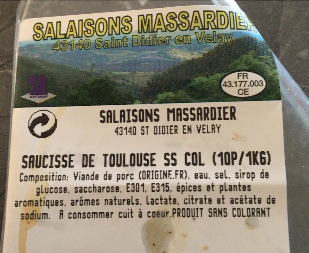 Saucisses de Toulouse