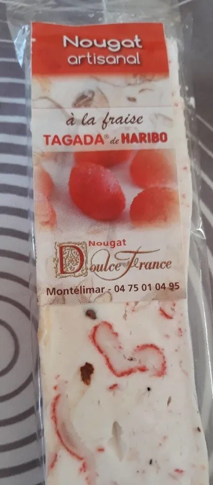 Nougat artisanal à la fraise Tagada de HARIBO
