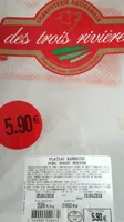 Plateau barbecue porc bœuf et mouton