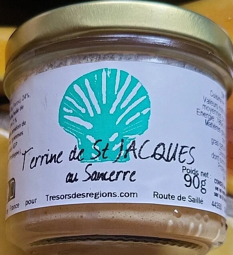 Terrine de Saint Jacques au sancerre
