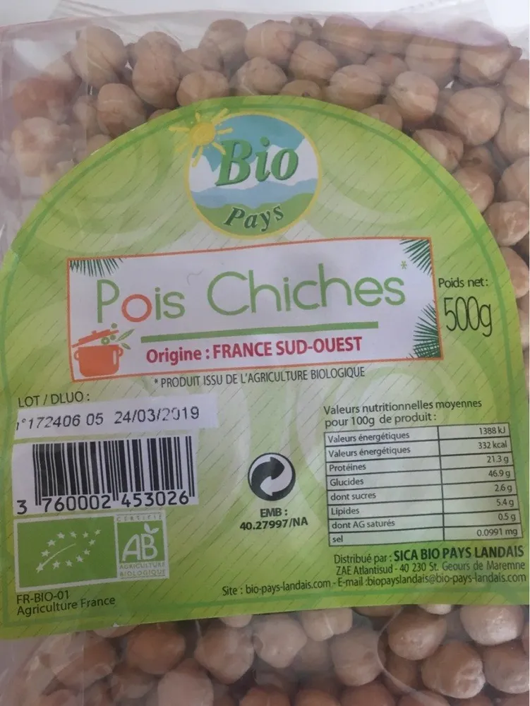 Pois Chiches Filet