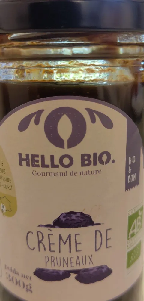 Crème de pruneaux