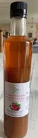 Vinaigre de cidre bio aromatisé àla fraise