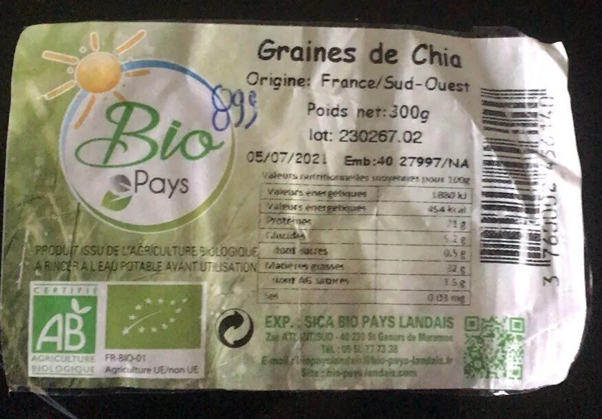 Graines de Chia