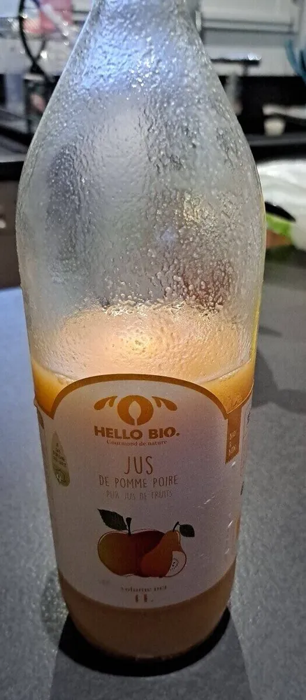 Jus pomme poire