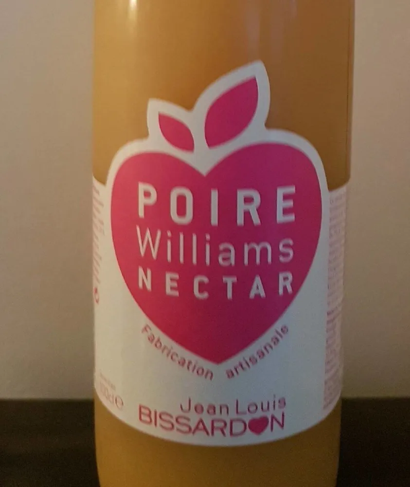 Poire Williams nectar