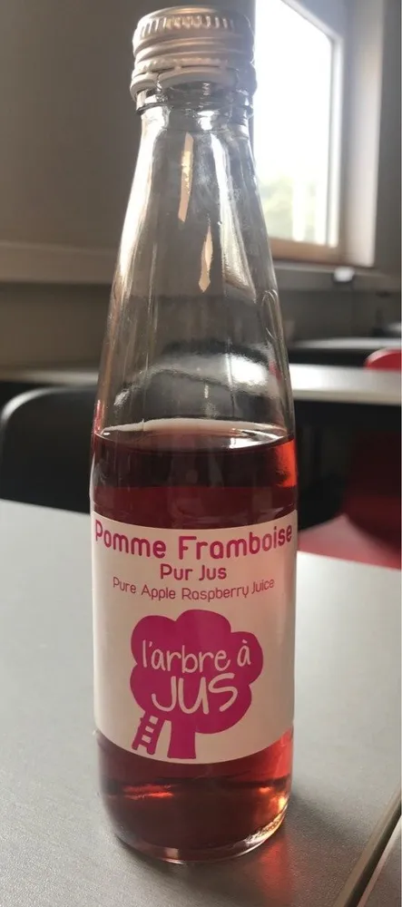 Jus Pomme Framboise