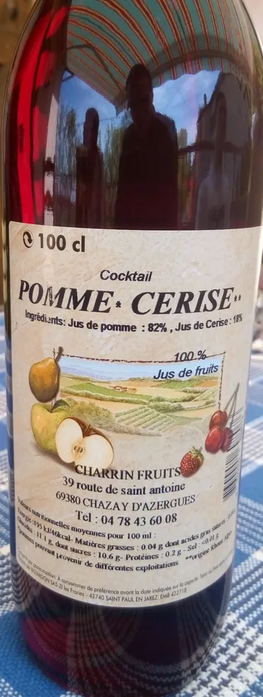Cocktail pomme cerise