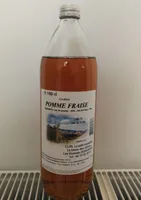 Jus de pommes et fraises
