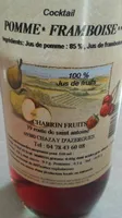 Cocktail pomme framboise