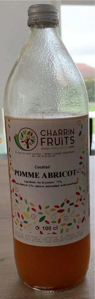 Cocktail pomme abricot