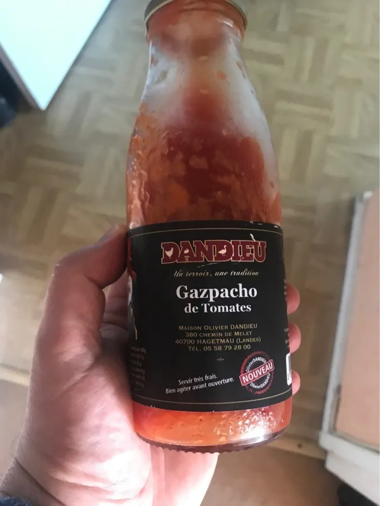 Gazpacho de tomates