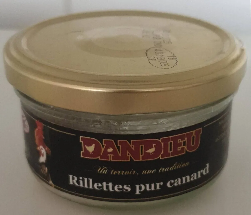 Rillettes pur canard