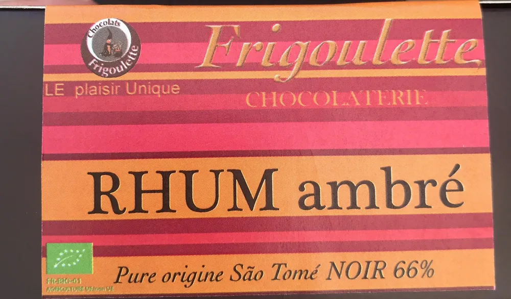 Truffes rhum ambre