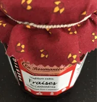 Confiture extra fraises de Carpentras