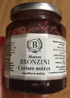 Confiture cerises noires