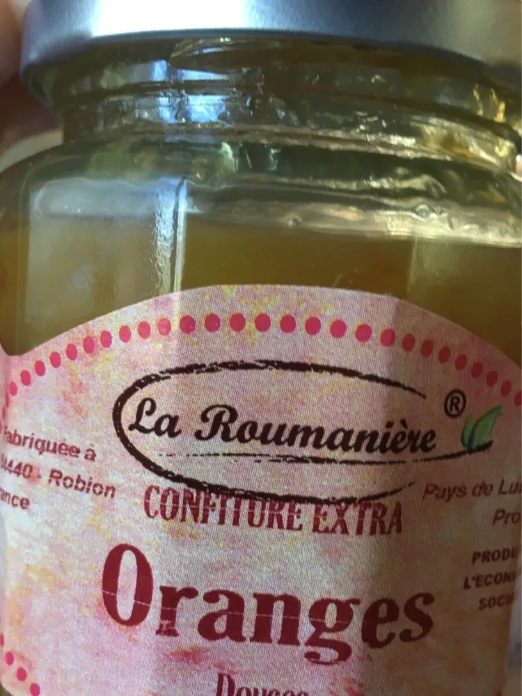 Confiture extra orange