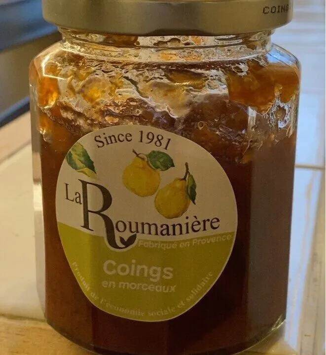 Confiture de coings en morceaux