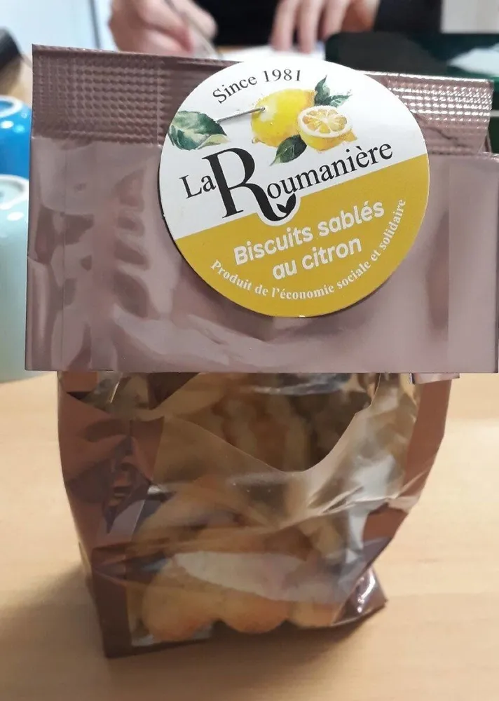 Biscuit sablé au citron