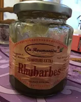 Confiture extra rhubarbes