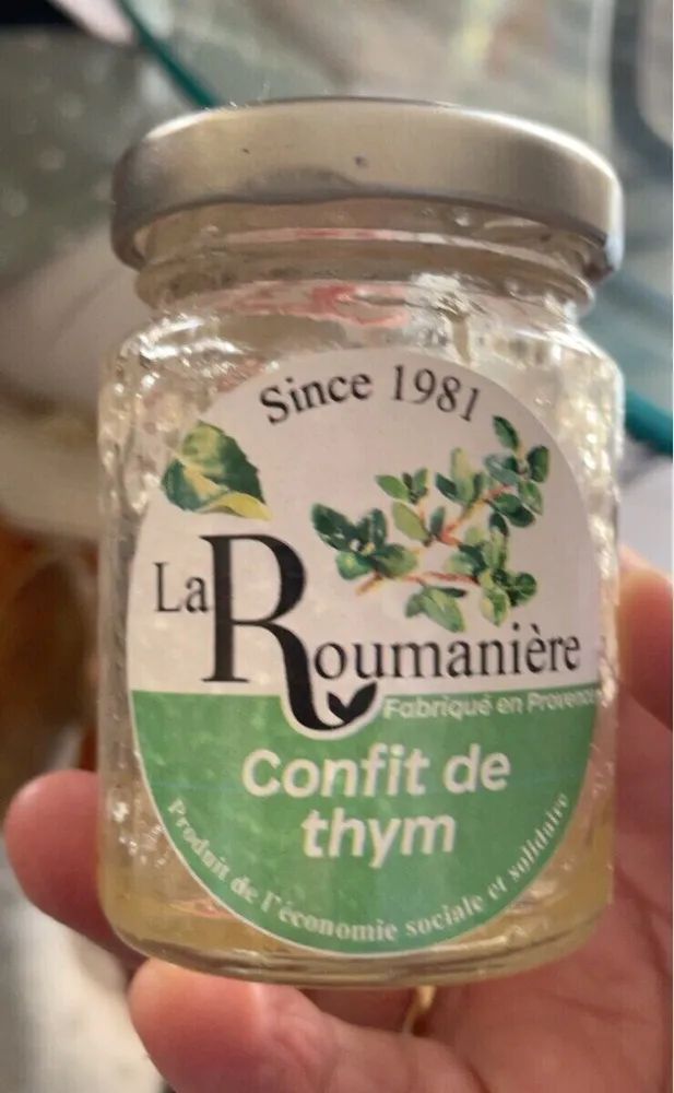 Confit de thym