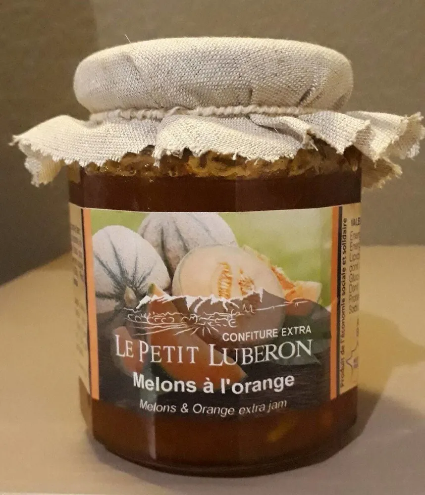 Confiture melons à l'orange