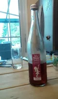 Jus de pomme framboise