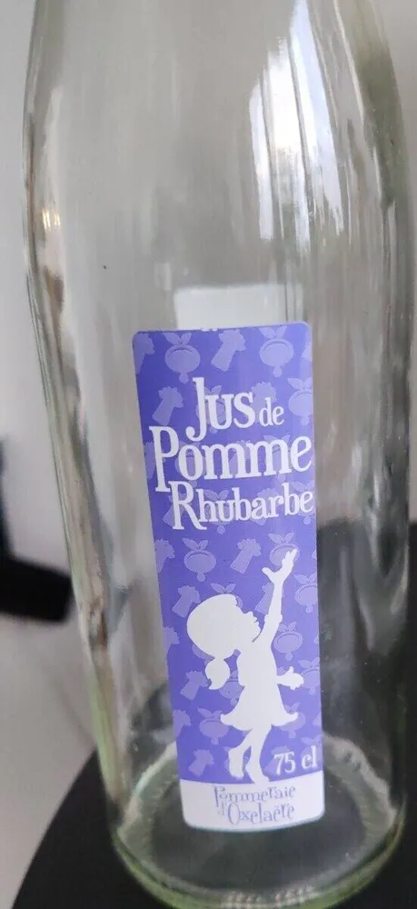 jus de pomme rhubarbe