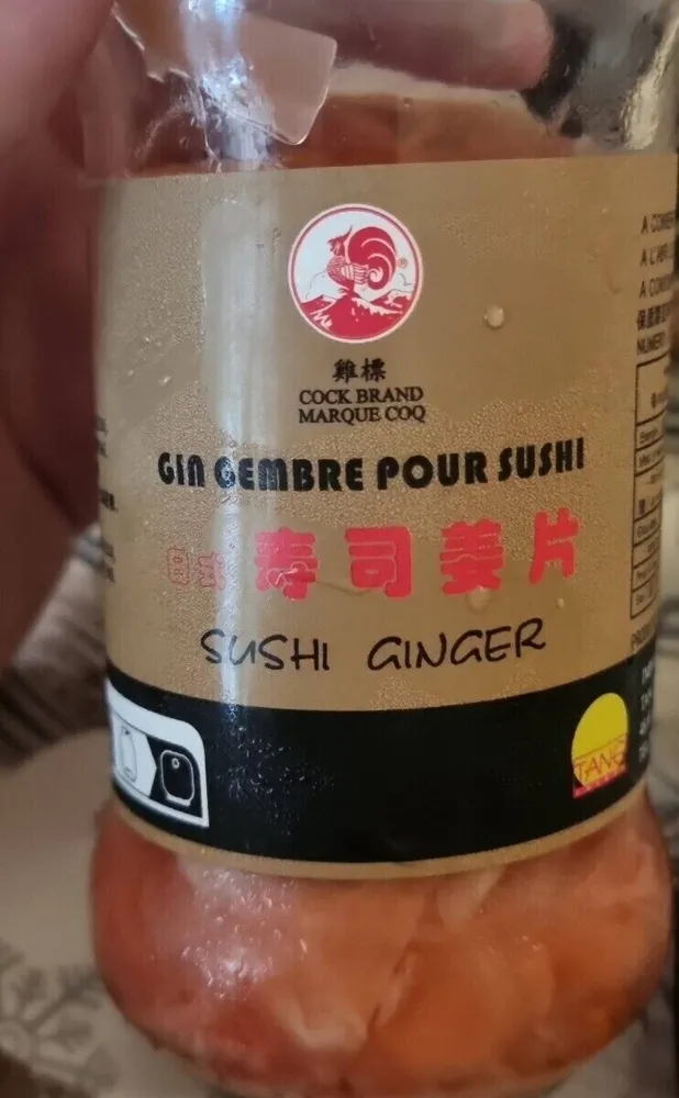 Gingembre à sushi