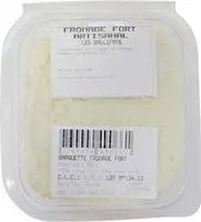 Fromage de chevre fort au lait cru LES BALLIFAYS, 73%MG