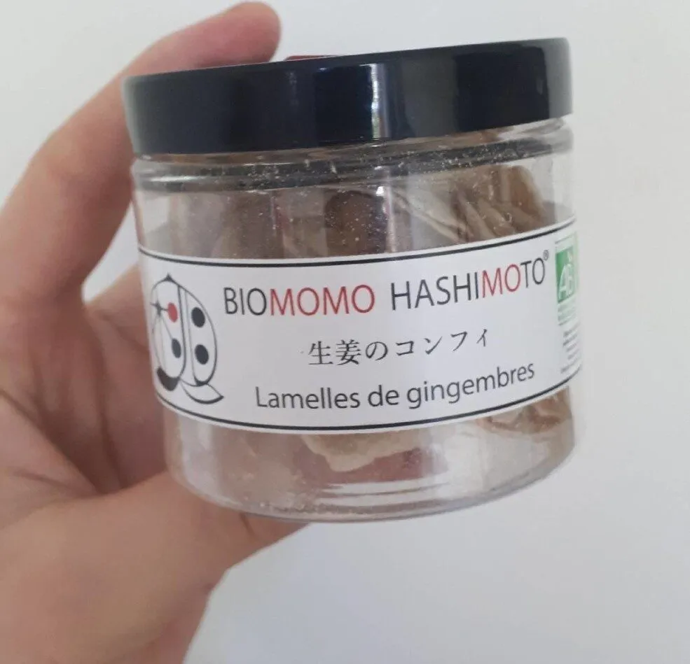 Lamelles de gingembres