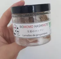 Lamelles de gingembres