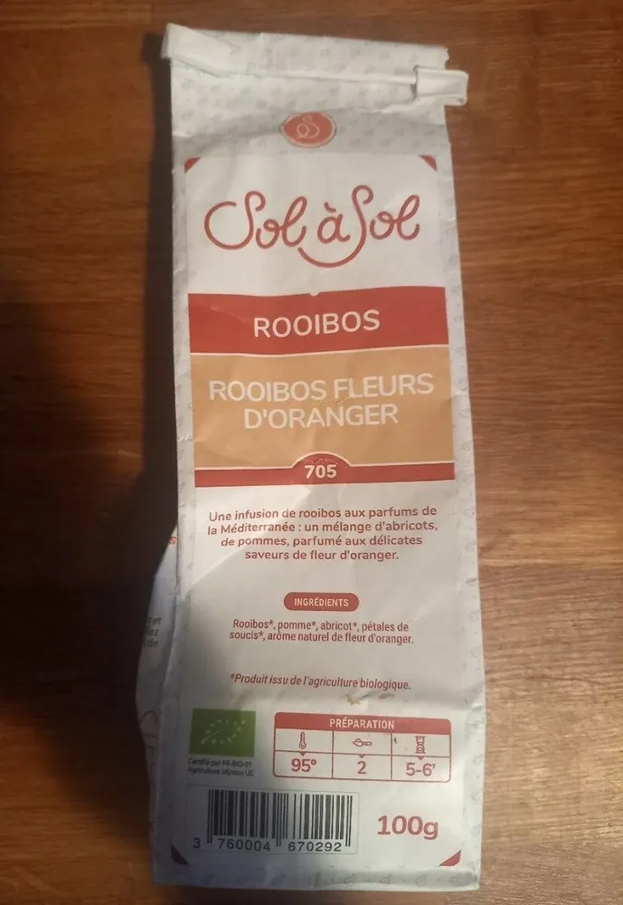 Rooibos fleurs d'oranger