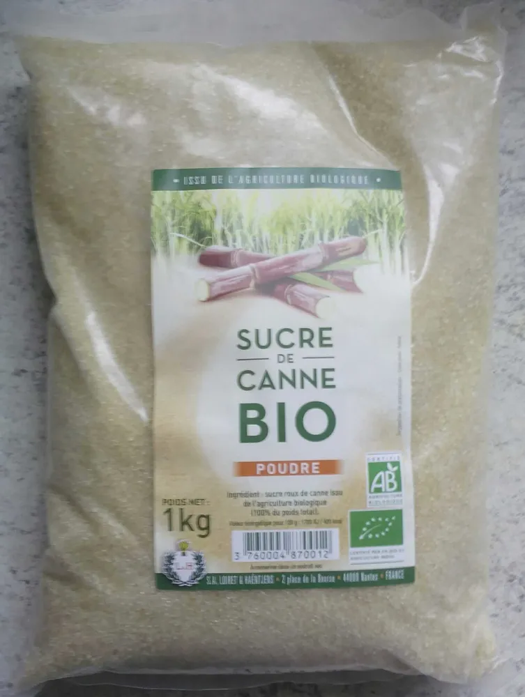 Sucre de canne Bio