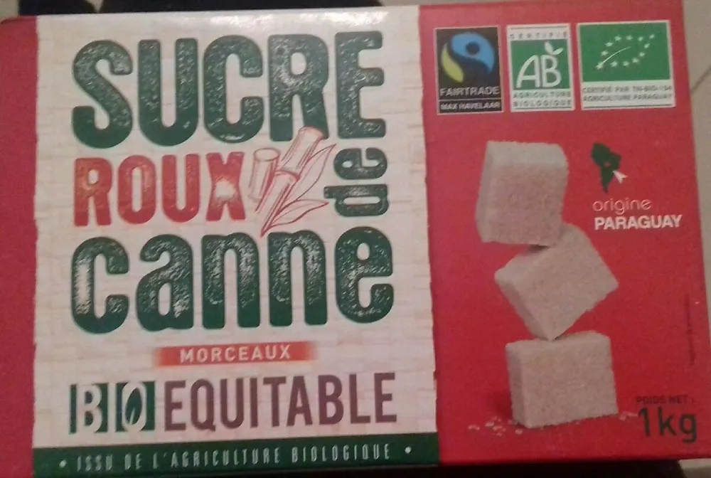 Sucre roux de canne Bioéquitable