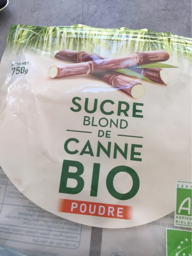 Sucre blond de canne