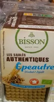 Biscuit épeautre, Bio, 210 Grammes, Marque Bisson
