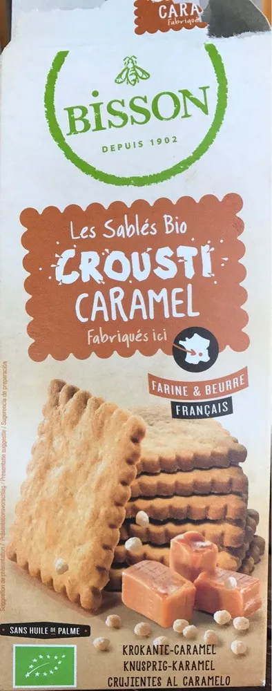 Sables Bio Crousti Caramel