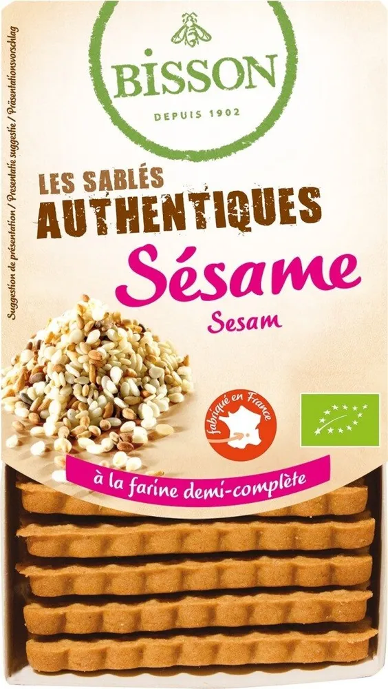 Les sablés authentiques Sésame