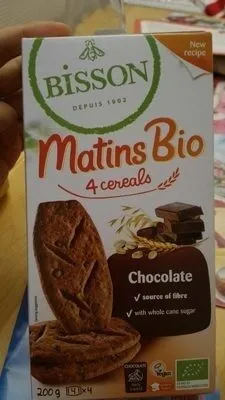 Matins bio 4 céréales chocolat