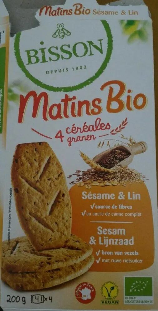 Matins bio 4 céréales