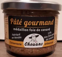 Pâté gourmand médaillon foie de canard
