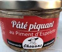 Paté piquant au piment d'espelette