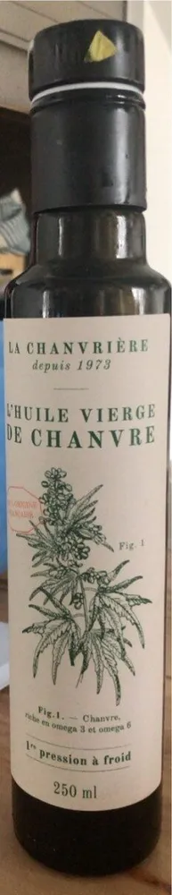 Huile vierge de chanvre