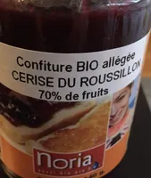 Confiture bio allegee Cerise du Roussillon