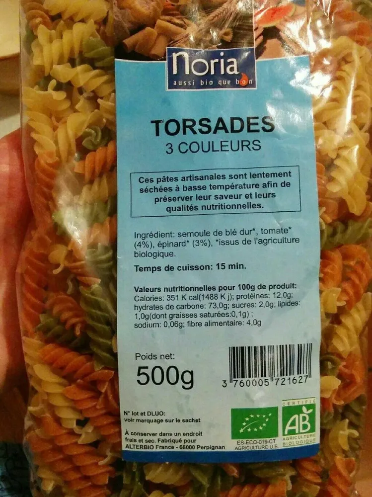 Epicerie / Céréales, Graines, Pâtes, Riz / Pâtes Spéciales
