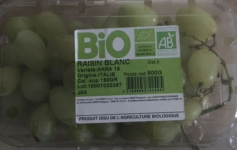 Raisin blanc