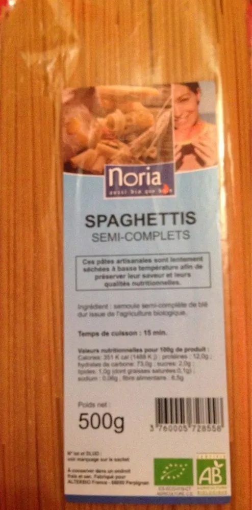 Spaghettis Semi-Complets