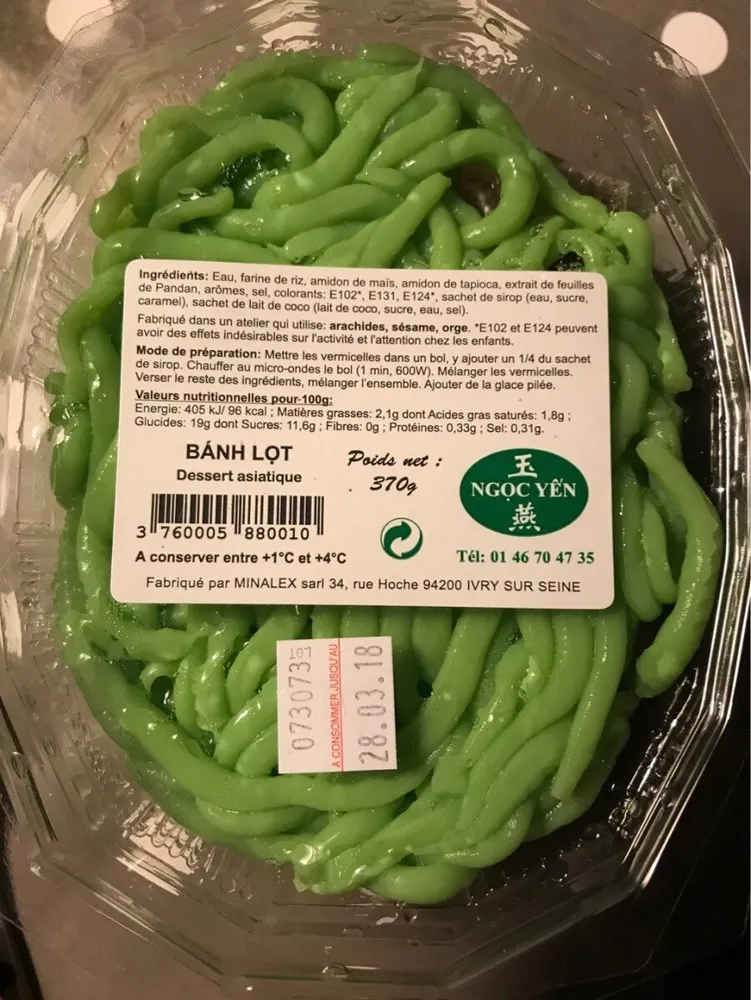 Dessert Asiatique Banh Lot